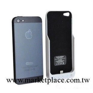 iPhone5移動電池外殼充電寶5代移動電源背夾電源 iPhone5背夾電池工廠,批發,進口,代購