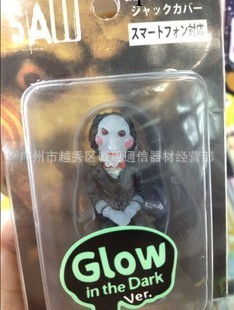銷量最高配件超夜光SAW Jigsaw 電 鋸驚魂 Plugy3.5mm耳機防塵塞工廠,批發,進口,代購
