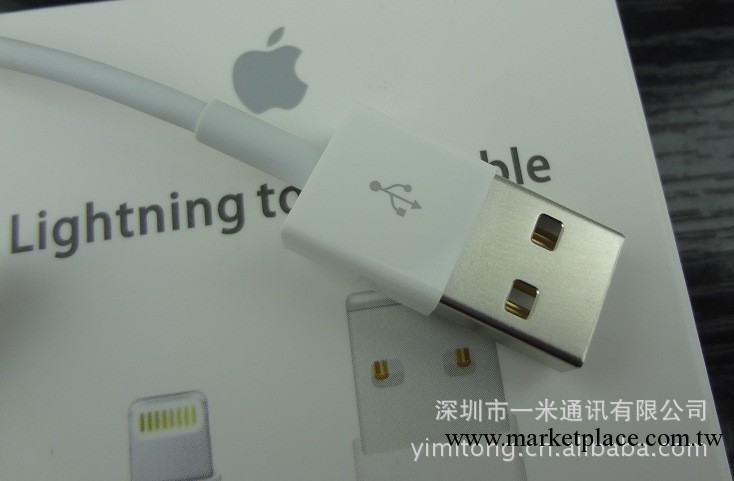 原裝iphone5正品數據線 蘋果5 iPad4 mini 正品iphone5原裝數據線工廠,批發,進口,代購