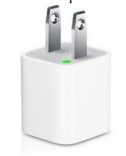 供應蘋果手機iphone綠點充電器 雙三極管適配器(帶IC保護)工廠,批發,進口,代購