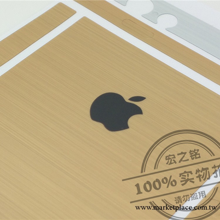 手機保護膜 蘋果5土豪金貼膜 仿金屬拉絲貼膜 iphone5變5s貼膜工廠,批發,進口,代購