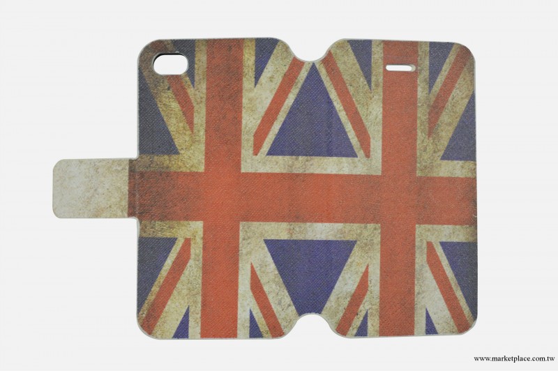 蘋果iphone4/4S保護套復古米字旗國旗皮套 蘋果工廠手機皮套外殼工廠,批發,進口,代購