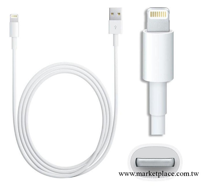 蘋果5 iphone5 8pin數據線 Lightning至USB充電線兼容IOS 6.1工廠,批發,進口,代購