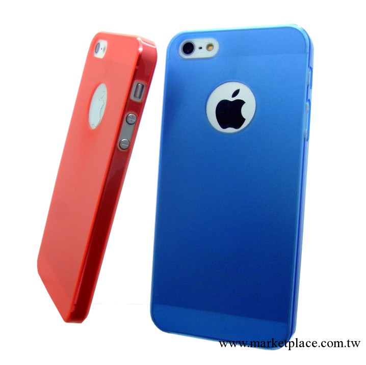 iphone5手機殼批發 帶孔超薄0.5MM磨砂清水殼 蘋果5s手機保護套工廠,批發,進口,代購