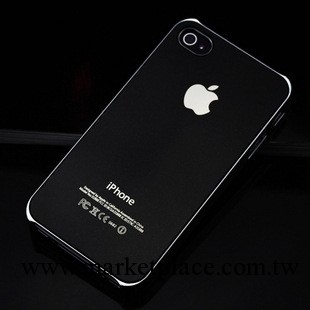 蘋果iphone4手機殼 防刮玻璃外殼 iphone4s手機殼 蘋果手機殼工廠,批發,進口,代購