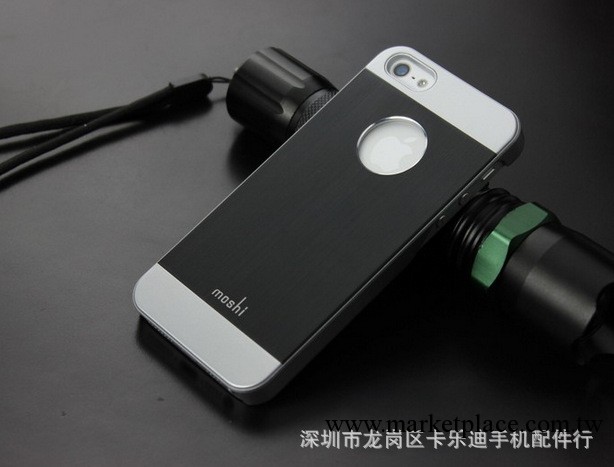 爆款moshi摩仕手機套  iphone4/5鋁制拉絲手機殼 蘋果金屬保護套工廠,批發,進口,代購
