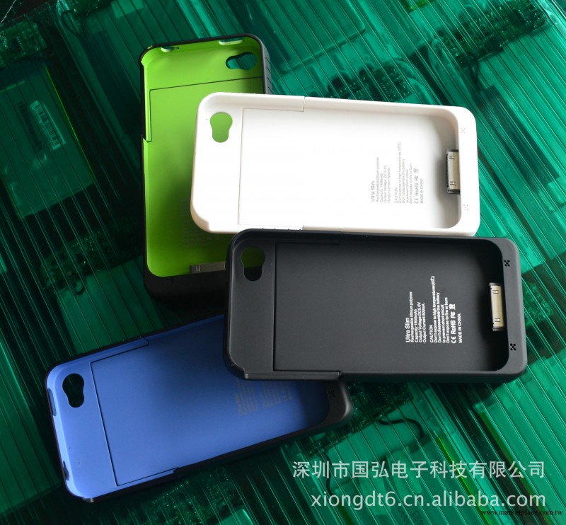 【熱門產品】iphone4背夾電源 1900mAh 給iphone4手機超長續航工廠,批發,進口,代購