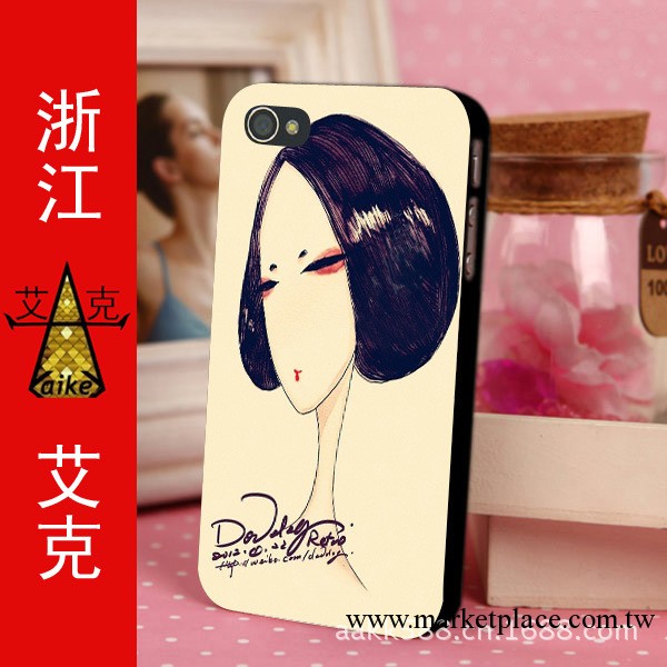 iphone4手機保護殼 4s 手機外殼 保護套 插畫 dodolong蘋果外殼工廠,批發,進口,代購