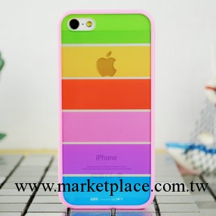iphone5彩虹手機殼 iphone5防刮手機殼 蘋果5代新款手機殼批發工廠,批發,進口,代購