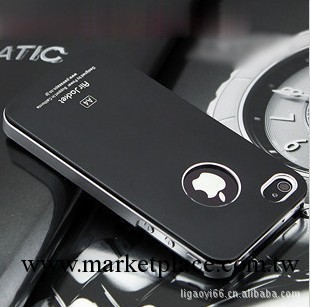 Air jacket iPhone4 4S手機殼 磨砂 金屬 蘋果4手機套 邊框磨砂殼工廠,批發,進口,代購
