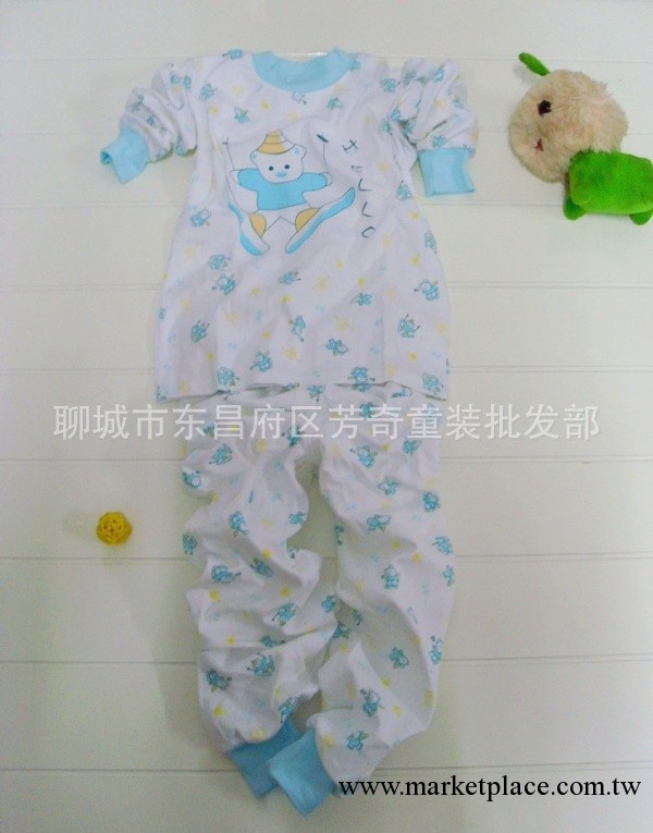 秋冬款 全棉兒童內衣內褲 中大童純棉秋衣秋褲套裝工廠,批發,進口,代購