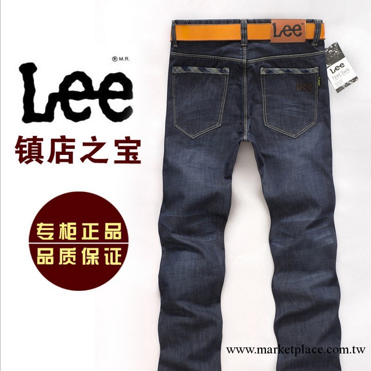 2013正品李牌Lee男士牛仔褲 春夏新款直筒深色薄長褲批發代理984工廠,批發,進口,代購