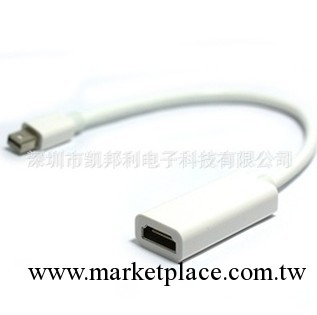 【廠傢直銷】蘋果Thunderbolt Mini DisplayPort to HDMI轉接線工廠,批發,進口,代購