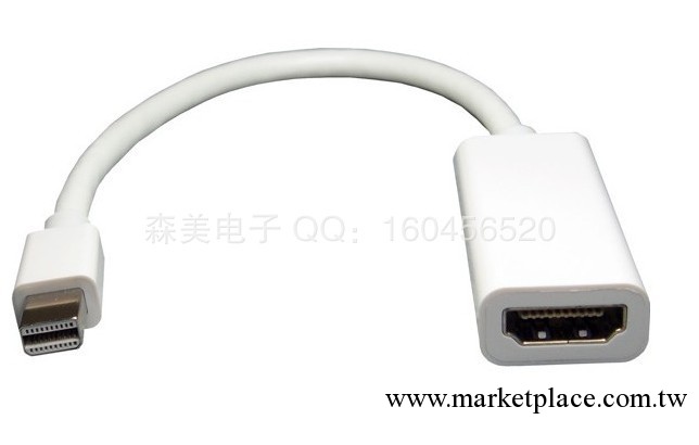 蘋果apple MINI DP TO HDMI線 連接器MINI DP TO HDMI 蘋果轉換線工廠,批發,進口,代購