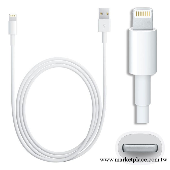 蘋果5數據線 apple Lightning至USB 連接線  iphone5數據線工廠,批發,進口,代購