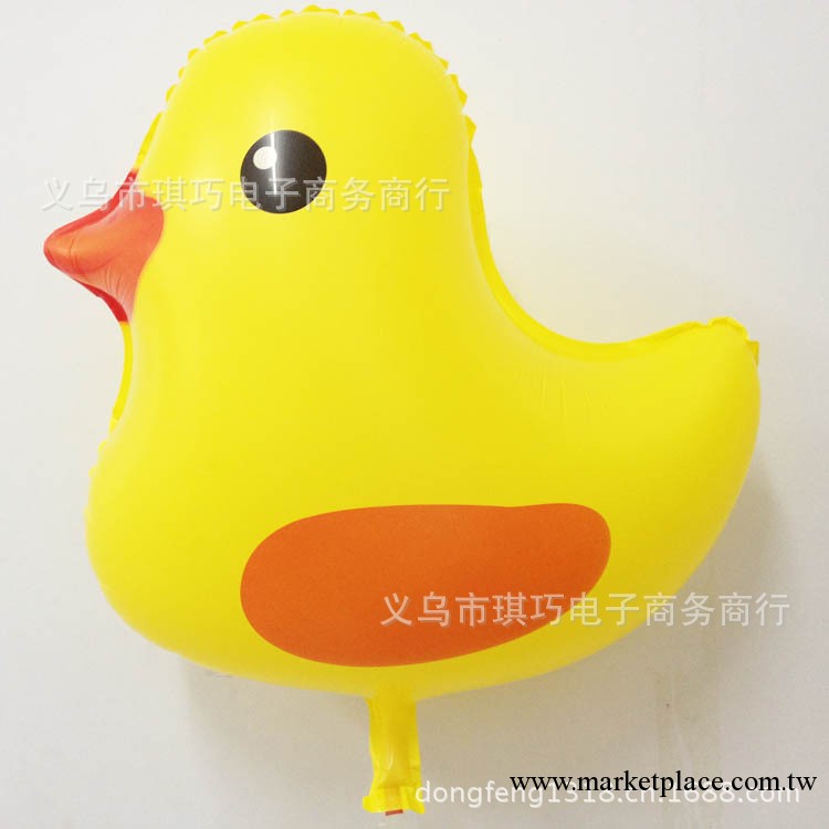 暢銷香港 小黃鴨氫氣球 卡通黃色小鴨子 鋁箔氣球工廠,批發,進口,代購