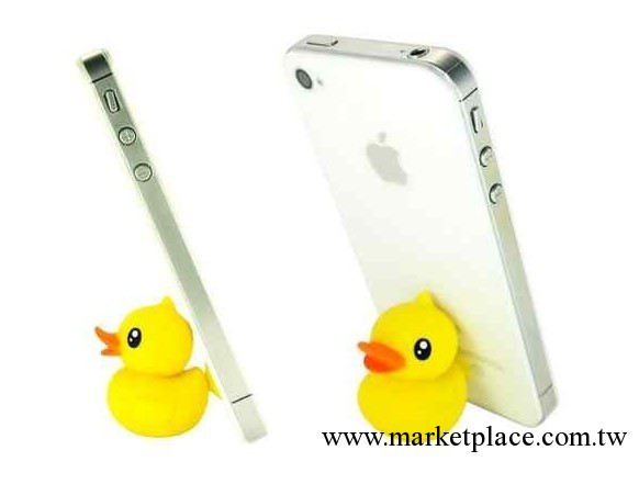 小黃鴨子 B Duck 立體 可愛情侶 蘋果三星手機創意吸盤 支架工廠,批發,進口,代購