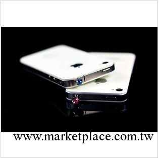 蘋果4代 iphone4s 3GS 4s ipad 2 代 3代防塵塞 鉆石塞 耳機孔塞工廠,批發,進口,代購