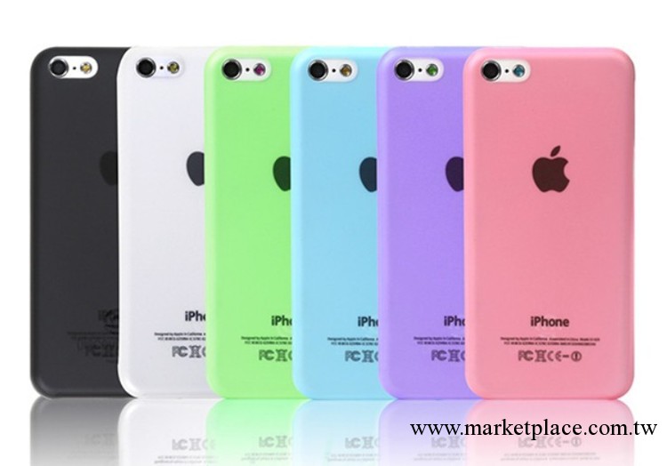 iPhone5C 超薄0.3mm磨砂殼 手機殼 蘋果5C保護殼 手機套外殼批發工廠,批發,進口,代購