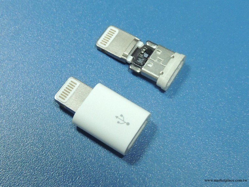 供應蘋果IPHONE5數據線充電線轉接頭lighting 8pin工廠,批發,進口,代購