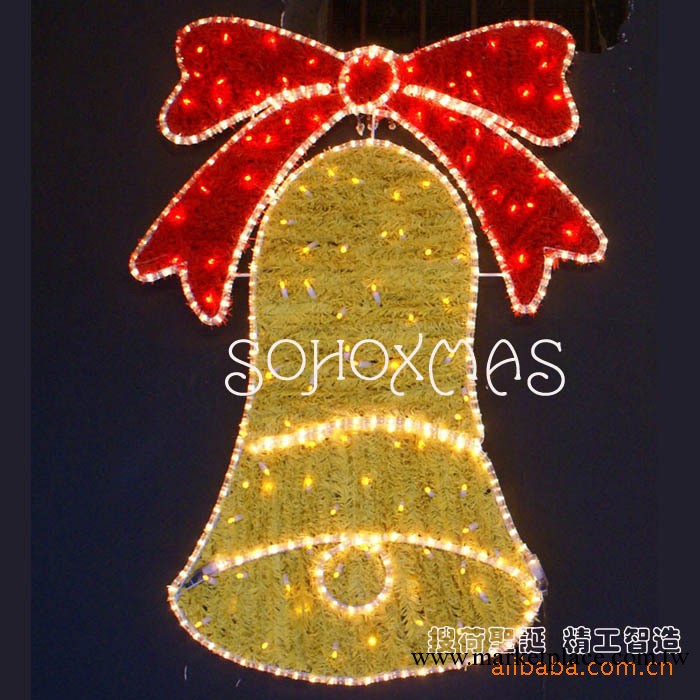 聖誕鈴鐺造型燈 聖誕裝飾品 聖誕燈帶造型 10隻起訂工廠,批發,進口,代購