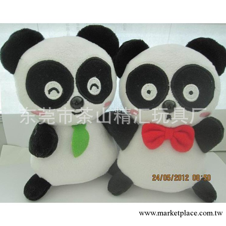 批發推薦雙熊貓毛絨公仔 佈娃娃公仔 情侶熊貓公仔 兒童毛絨玩具工廠,批發,進口,代購