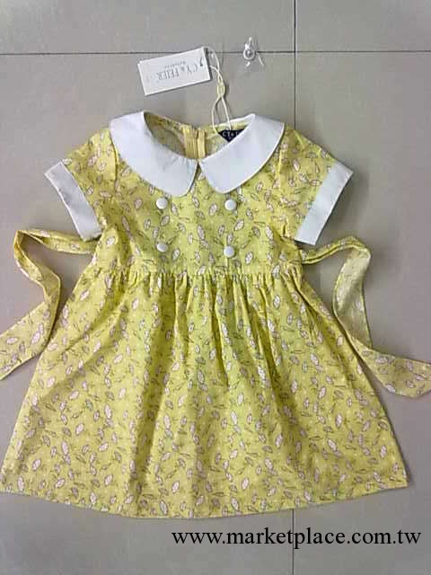 優質品牌 CY-FEIER 韓版全棉小雨傘黃色女童裙 童裝批發 0418工廠,批發,進口,代購