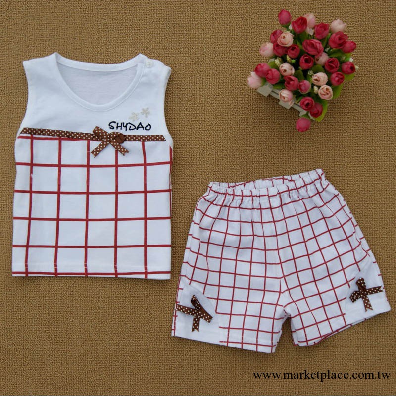2013韓版童裝 女童 套裝 寶寶夏裝 嬰兒衣服 夏款小洋裝 品牌夏季工廠,批發,進口,代購