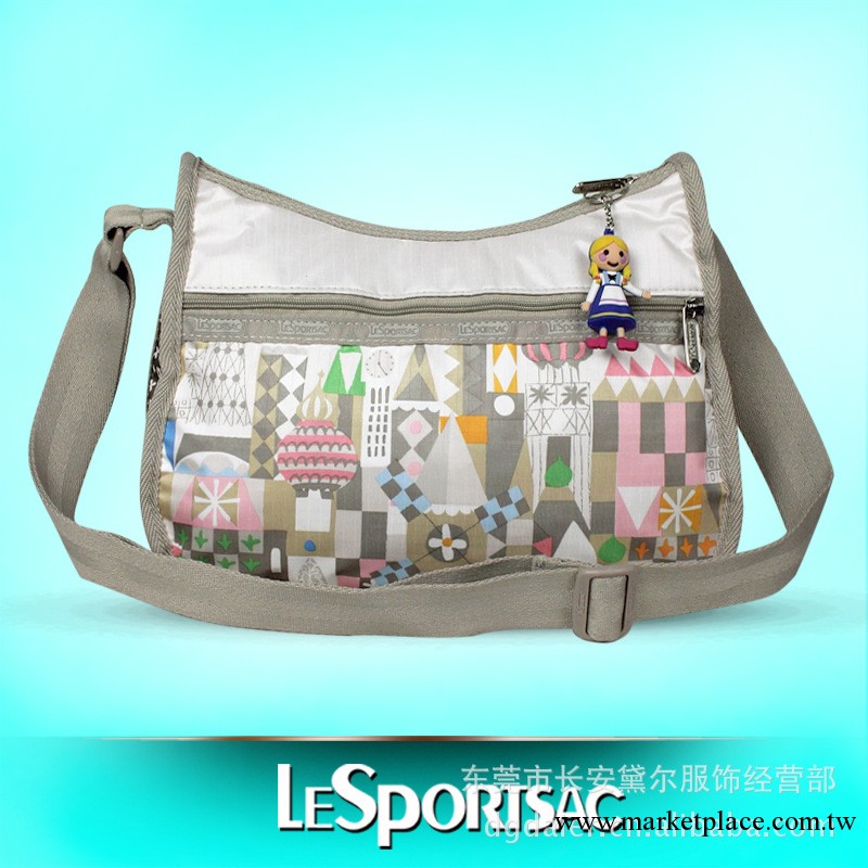 2013LeSportsac 樂播詩力士保女式單肩斜挎包休閑防水花佈包7520工廠,批發,進口,代購