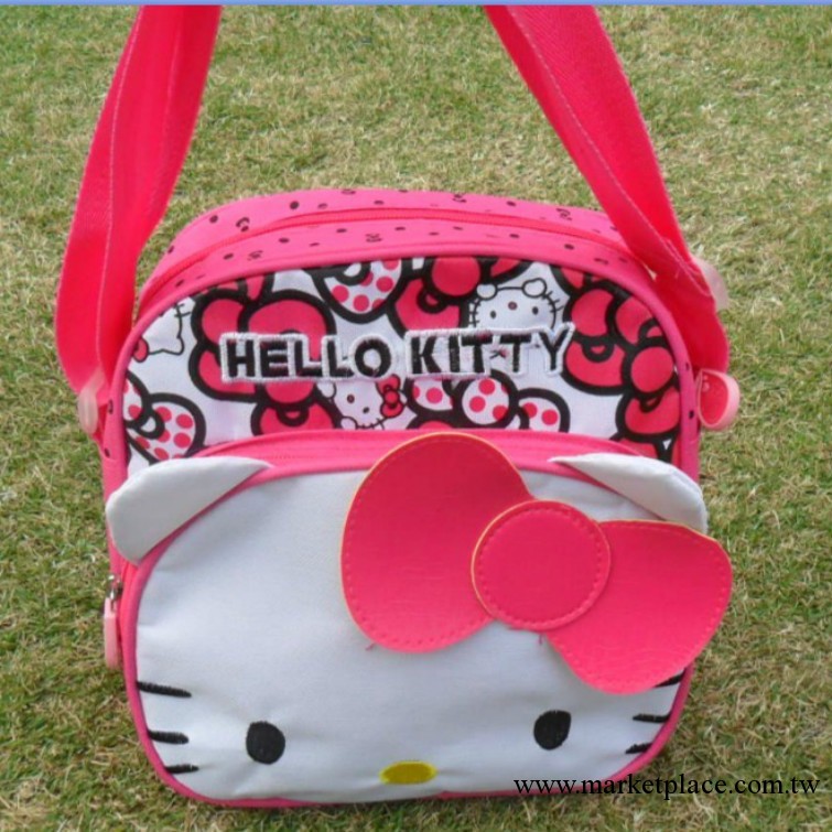 hellokitty學生挎包 兒童休閑運動斜跨兩用單肩包 韓版少女帆佈包工廠,批發,進口,代購