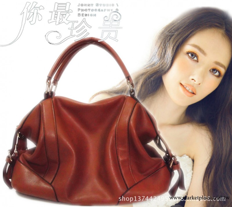 2013新品女包 簡約奢華 優雅休閑風  單肩斜跨手提包工廠,批發,進口,代購