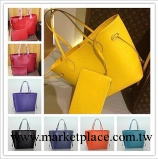 2013春夏新款時尚女包 水波紋購物袋 單肩手提女包M40882 M40884工廠,批發,進口,代購