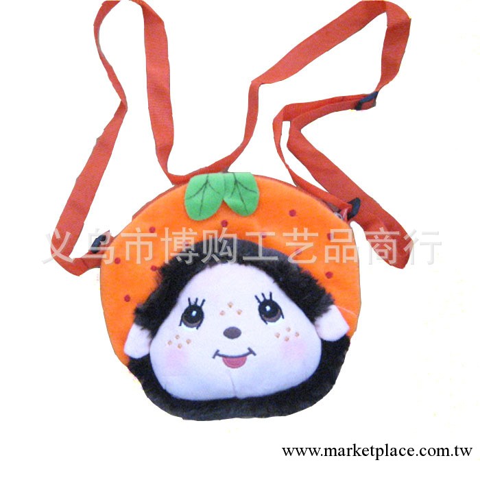 可愛水果蒙奇奇卡通單肩包 幼兒園兒童手提包 斜挎包工廠,批發,進口,代購