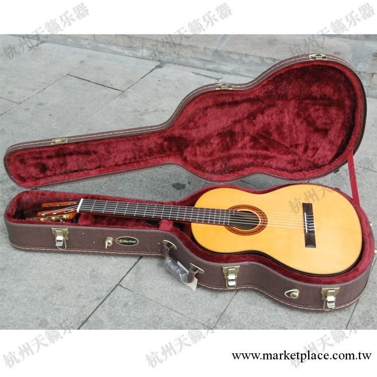 棕色馬丁尼品牌吉他琴箱 琴盒 古典吉他琴盒 琴箱 吉他盒 吉他箱工廠,批發,進口,代購
