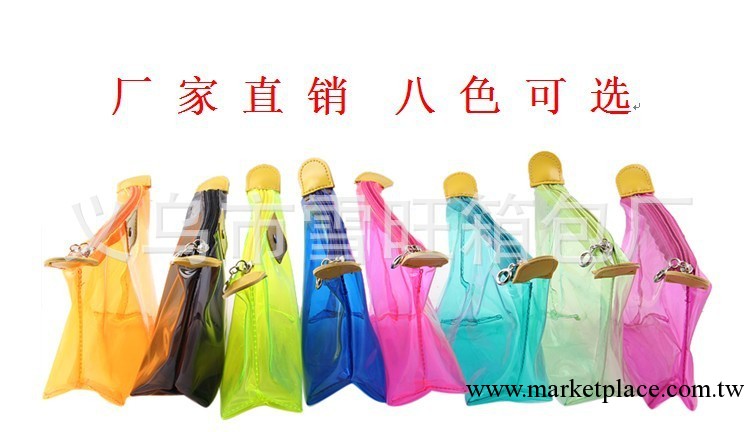 廠傢直銷糖果色PVC多功能化妝包，雜物包手拿包 防水收納洗漱包工廠,批發,進口,代購