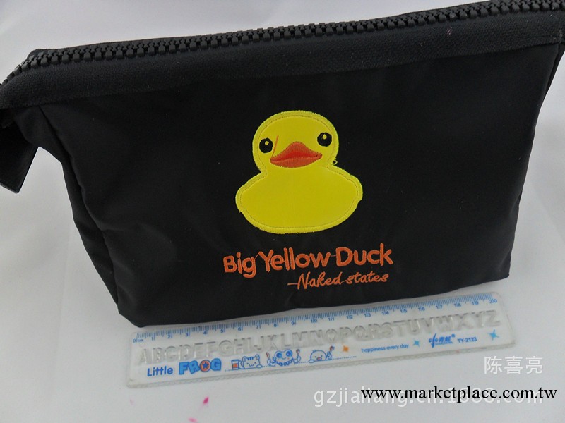 Big Yellow Duck大黃鴨化妝包 超大容量化妝包配置拉鏈 正品批發工廠,批發,進口,代購