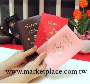 韓國文具/簡約氣質PU旅行護照夾/護照包/銀行卡夾可定制 3色選工廠,批發,進口,代購
