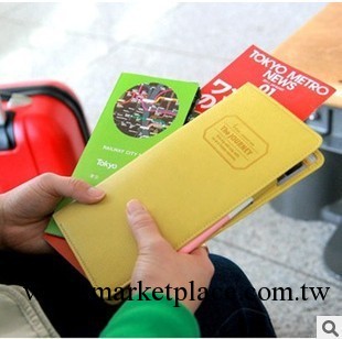 新款韓國monopoly長款可愛多功能皮質旅行護照夾護照包護照套1125工廠,批發,進口,代購