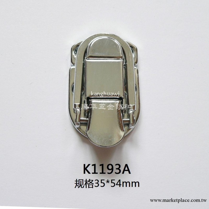 供應箱包配件 五金鎖扣K1193A  箱包扣鎖適用皮箱 樂器箱 工具箱工廠,批發,進口,代購