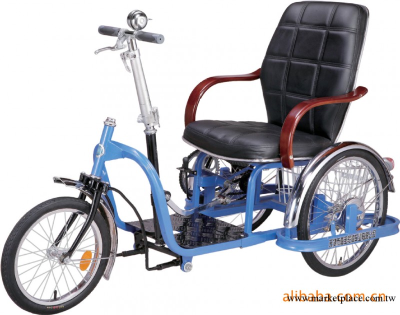 供應海波牌021B-1型豪華型擺桿式三輪車工廠,批發,進口,代購