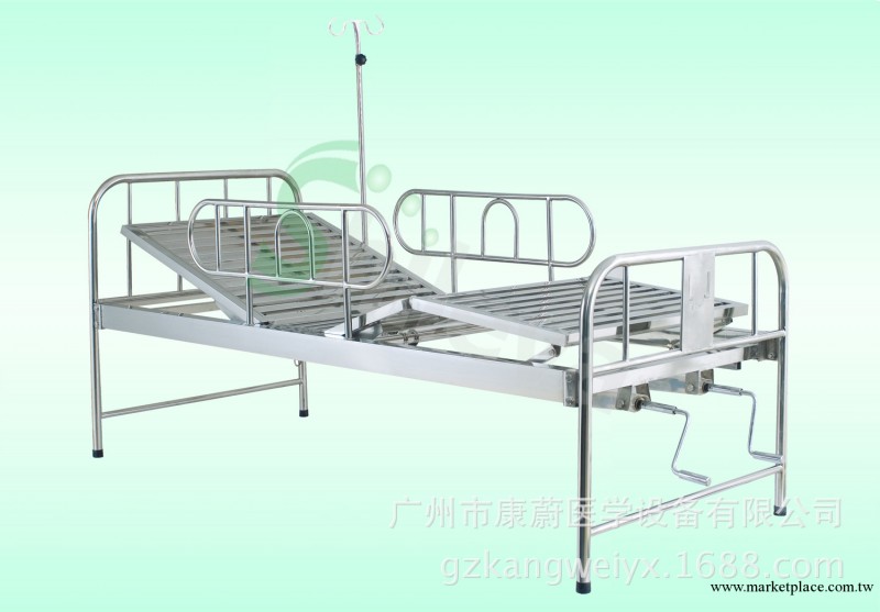 不銹鋼病床 雙搖病床 護理病床廠傢 喜樂豐 SLV-B4021S 病床工廠,批發,進口,代購
