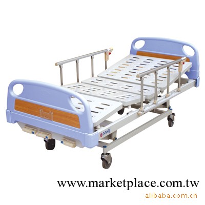 專業生產供應醫用病床（三搖床，ABS床頭床面，塑鋼沖孔床面）工廠,批發,進口,代購