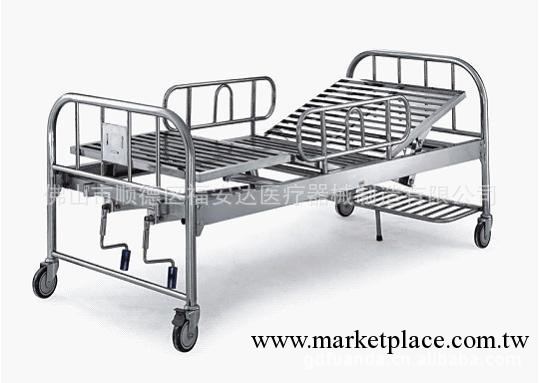 我司專業生產銷售各種醫療器械_F-B30 不銹鋼雙搖護理床工廠,批發,進口,代購
