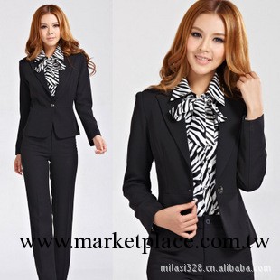 正裝 OL職業裝 2012韓版職業套裝 時尚白領麗人職業套裝二件套工廠,批發,進口,代購