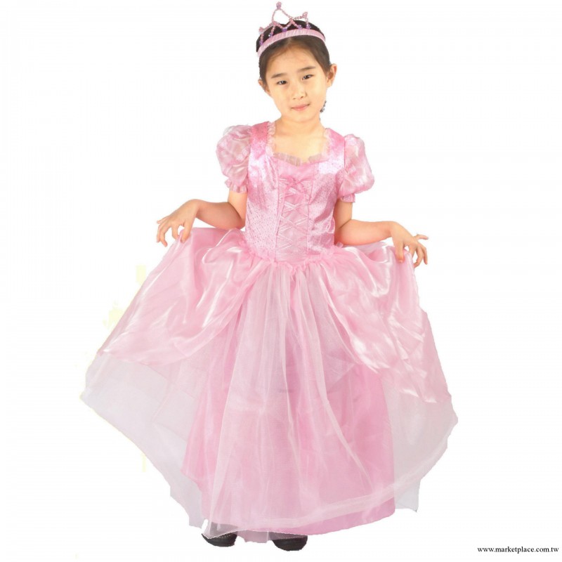 迪斯尼原型 Aurora(睡美人)公主裙 兒童女童連衣裙裙子長裙工廠,批發,進口,代購