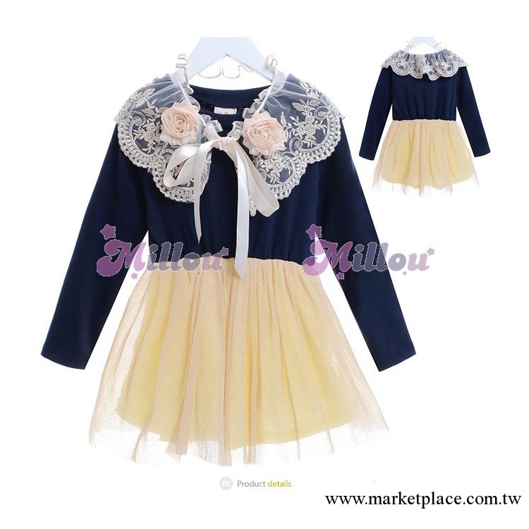 時尚韓版童裝女童公主裙 連身裙 淑女裙   一口價AX99054工廠,批發,進口,代購