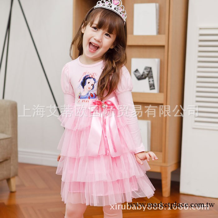 新款韓版女童白雪公主層疊紗裙 連衣裙 4048-QZ190工廠,批發,進口,代購