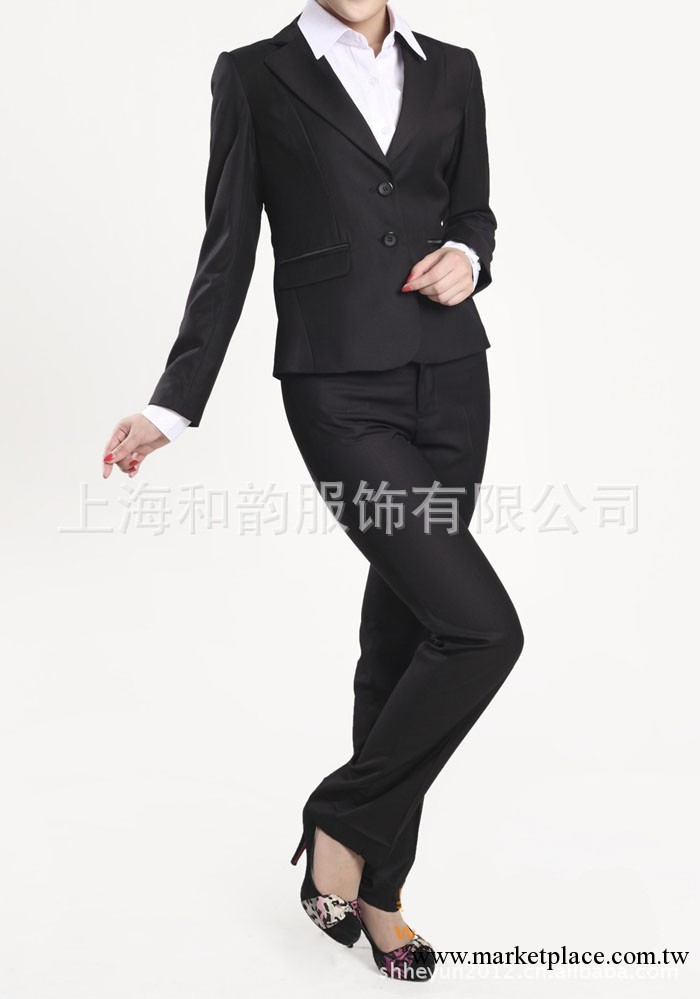 2012新款女士西服 女士職業套裝 定做女士西服 白領公辦西服工廠,批發,進口,代購