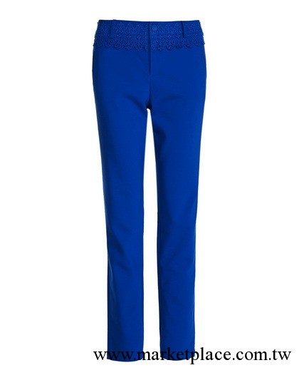 2013夏裝新款歐時力女褲 鉛筆小腳褲子蕾絲邊褲Hd5工廠,批發,進口,代購
