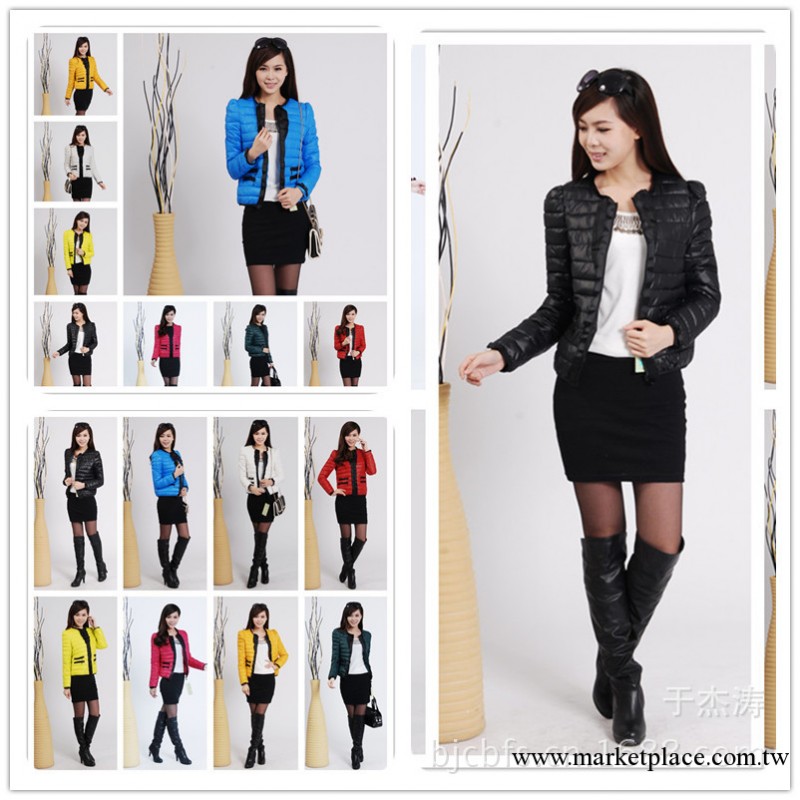 廠傢直銷 北京品質7245-1#2013新款外套女式棉服時尚女棉衣工廠,批發,進口,代購